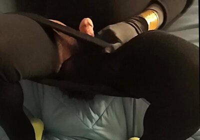 Daniela dildo cum in pantyhose