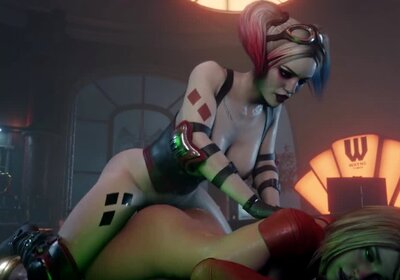 Transgender Harley Quinn Ass Fucking Super Girl, Thicc Transgender Cock Juri Anal Fucking Chun-li