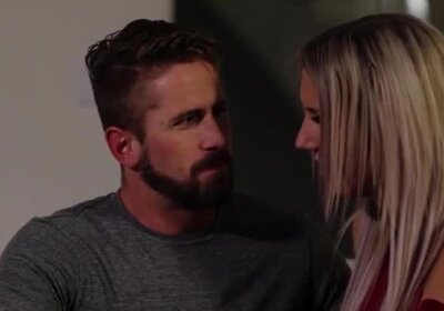 Busty tranny Kayleigh Coxx anal fucks and facefucks her