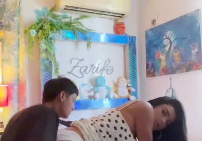 Shemale huge thighs Z4R1F3 fucking with teenager
