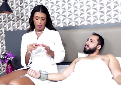 Hot Trans Doctor Renata Denaro Gets Creampied