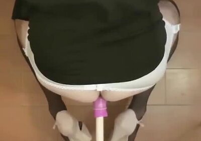 Daniela Lei slow doggy dildo