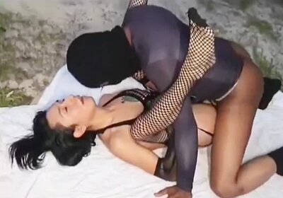 Sexy Latina Mami Caricia De Angel gets Punished #2 HOT outdoor scene