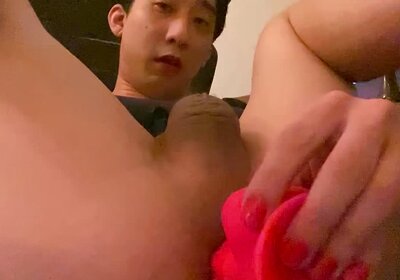 Sissy dildo atm