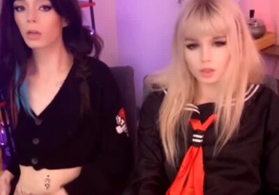 Two Cuties Letting You Watch