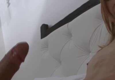 Amanda Strokes Her Big Stick