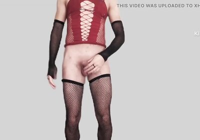 Sexy Crossdresser trans shemale dancing erotic