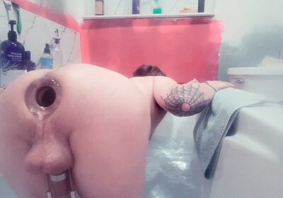 Femboy Ass Big Balls XL Glass Butt Plug