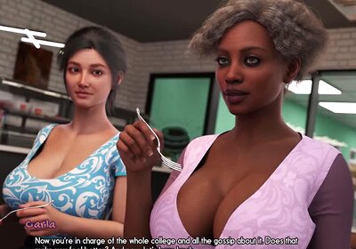 Alternative Shemevolution 3 Ning Gave Sarah a Boobjob at the Gym