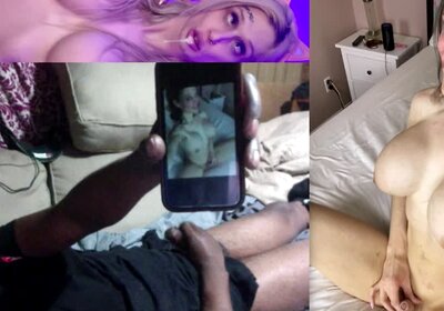 Naked Transsexuals With Their Cocks Exposed Makes OG Bust Cum Out Of His Dick
