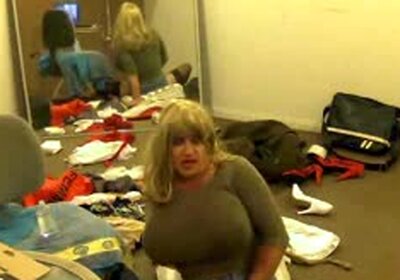 sissy paul touching his clitty again