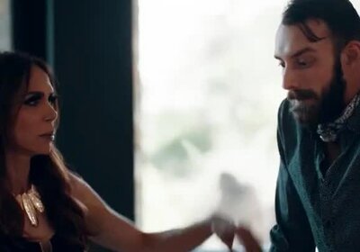 Busty trans stepmom Sofia Sanders bareback stepsons in