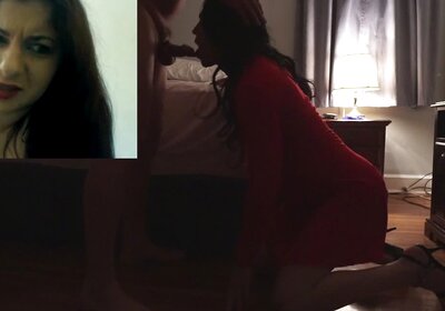 Sissy Krissy dildo & cock part 2