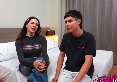 Transsexuals, MILFs, and horny girls eager to start filming. Jessica Kate, Albaan, Nelia Estrada,