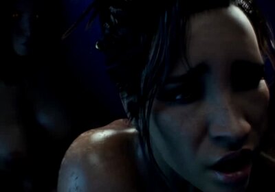 Transgender D.va Throat Fucking You, Panam Gets Ass Fucked in a Locker, Trans Loba Cumming, Compilat