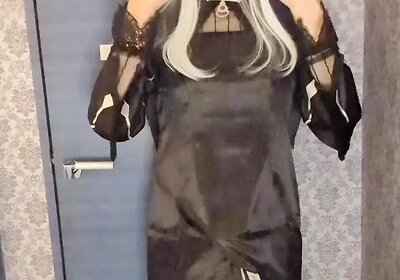 Witch hides a wand in her skirt