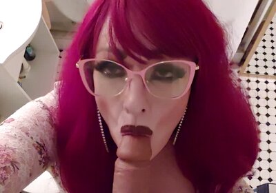 Pink Hair and White Lace