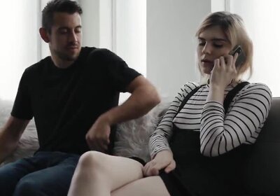 Her cock instantly gets hard as soon as she’s penetrated