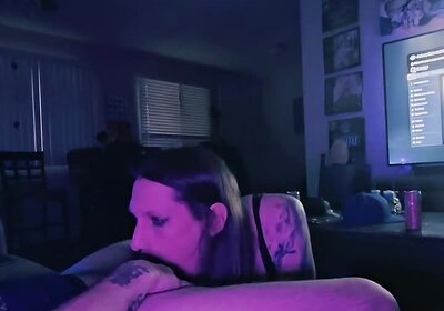 Slut Sucking Dick Until Cum