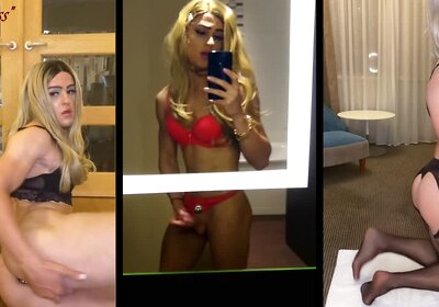 beautiful femboy🌈laylacross cumpilation💋💖🌈