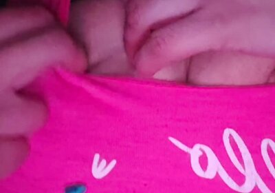 Marta Moon playing with her nipples