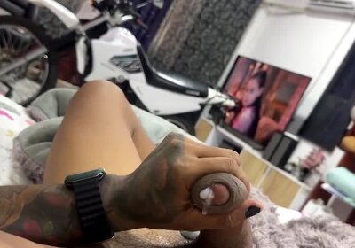 pov accidental cum