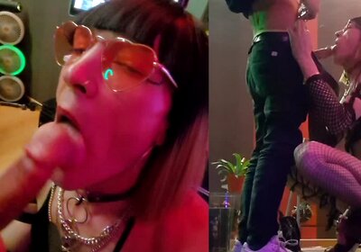 Une Esclave Sexuelle, Soumise devant une Belle Bite en FACeFuckiNg pour la St❤️‍🔥ValenTin 2k60