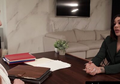 Hot Trans Fucks Her Busty Stepmom-In-Law