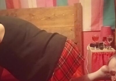 Mistress Sarah fucking sissy Michelle with a bareback till she cums January 21st 2026