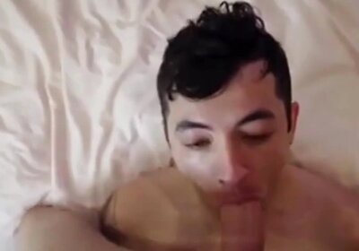 Slender tattooed shemale barebacks her sissy bf