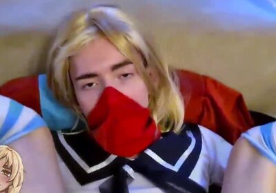 Trans Femboy got their ass widened roughly with a hard dick - prettyboi2000x