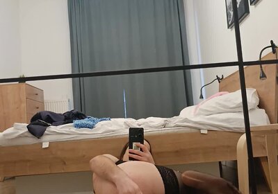 slut with vibrator in ass