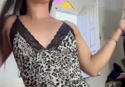 Naughty trans with a hard dick