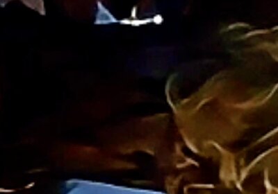 Crossdresser sucking on my Cock training that throat