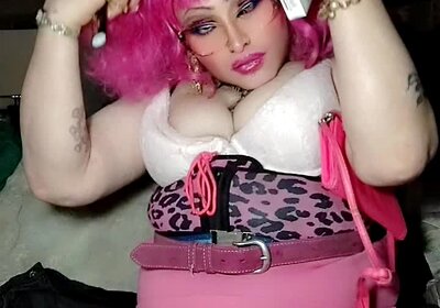 Crossdresser Smoking - cdChloe