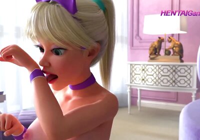 BBC Ebony Dominatrix Mounts Her Kitten & Rides Until ANAL Fisting Blows Her Mind