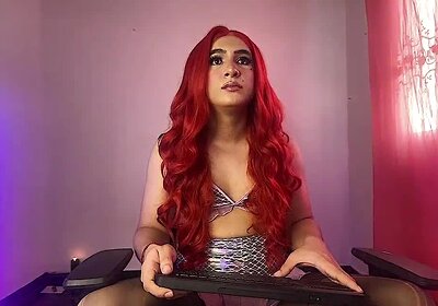 Aline and Her Big Colombian Cock