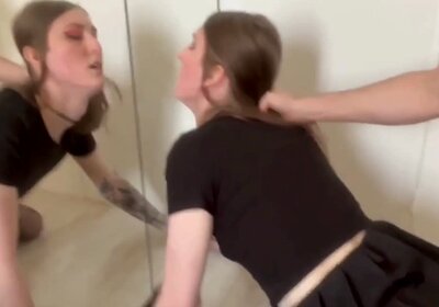 Sexy TGirl Cutie Assfucked and Fed With Cum