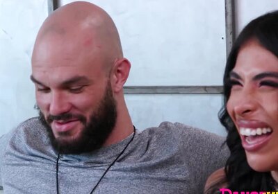 Big Tit TS Hottie Goes FERAL On Big Cock