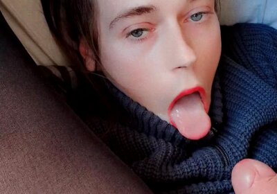 Sissy self facial cim