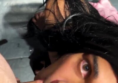 Risky Femboy Public Toilet Blowjob Pt. 3