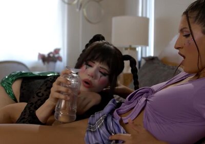 I got caught by my clown roommate masturbating