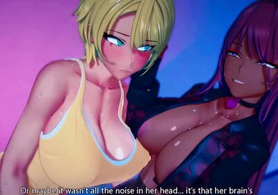 Futa's World of Ntr #10 - Animated Futa on Futa Sex Gameplay