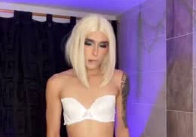 Shemale masturbating comp3