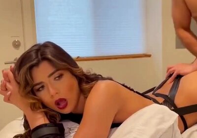 Perfect ass ts sweetie loves it hard moaning anal