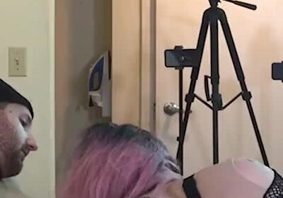 Goth Sissy Jade Madison Deepthroating Dick - Compilation 7