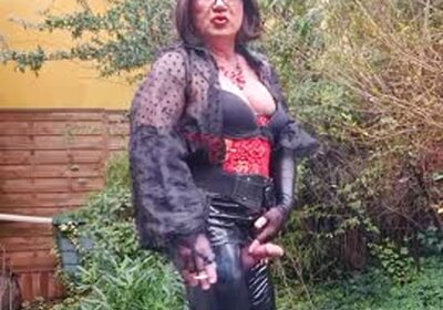 Dirty smoking outdoor