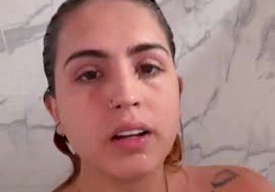 Dannax love Milk In The Shower! Copy For Full Video >> trannyleaks.blogspot.com