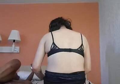 Moaning and begging for 9.5 BBC to cum in me