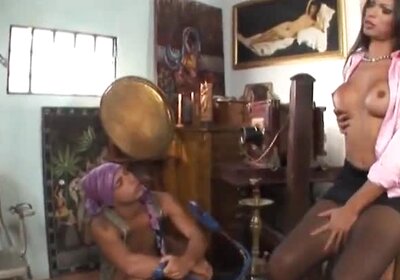 Hot and big transsexual wants a cock to suck and an ass hole to bang